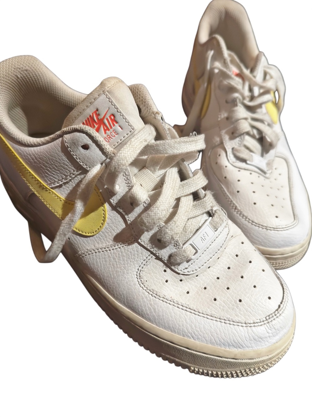 Nike Air Force 1 '07 "White Light Citron - Picture 4 of 13